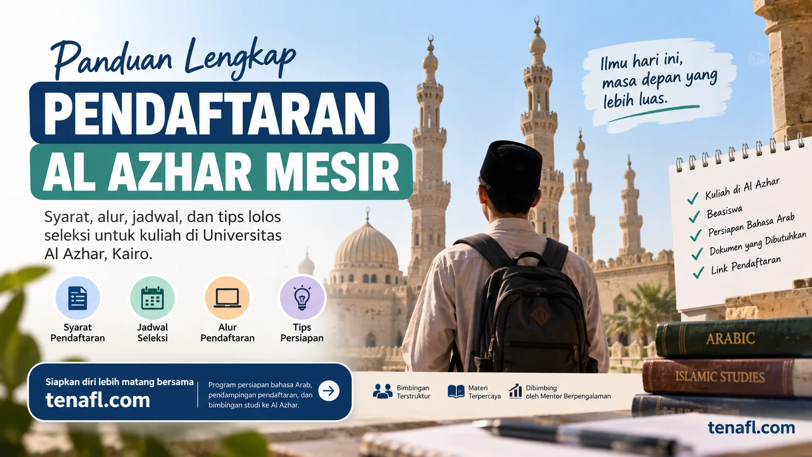 Link Pendaftaran Al-Azhar Mesir Resmi dan Panduan Daftar